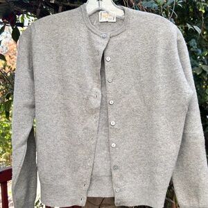 Miss. Exquisite Cashmere Cardigan Sweater S/M VINTAGE
